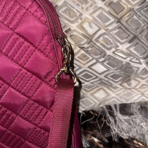 Cole Haan Fuchsia Quilted Padded Laptop Case Bag - Picture 11 of 11